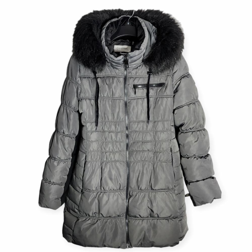 Calvin Klein winter Coat M - Picture 2 of 14